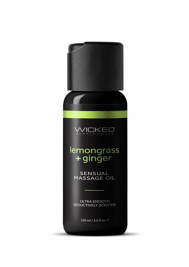 Massage Oil Sensual Lemongrass & Ginger