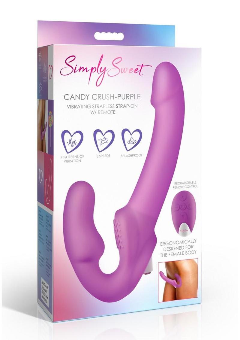 Strapless Vibrating Strapon