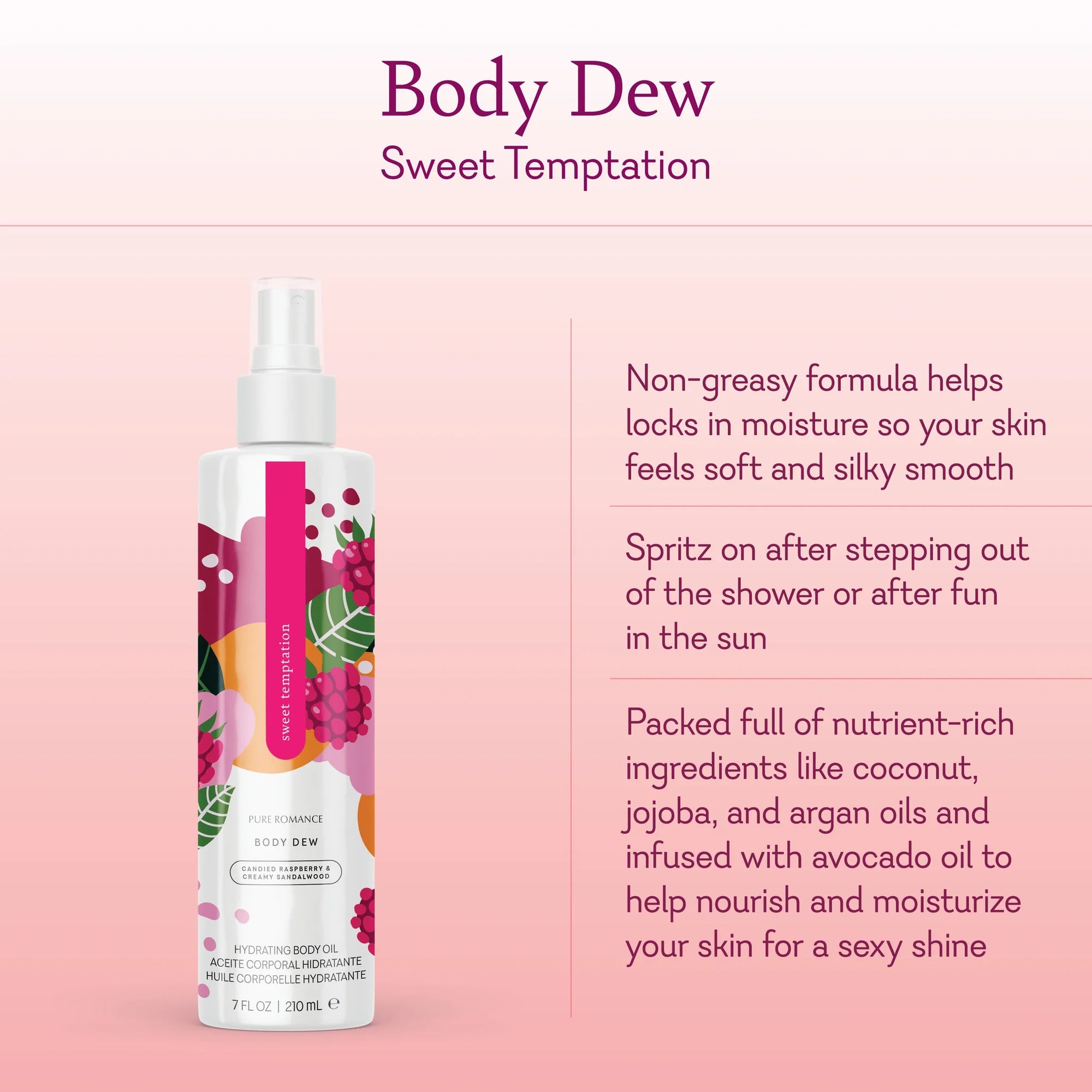 Body Dew Lustra Hydrating Oil