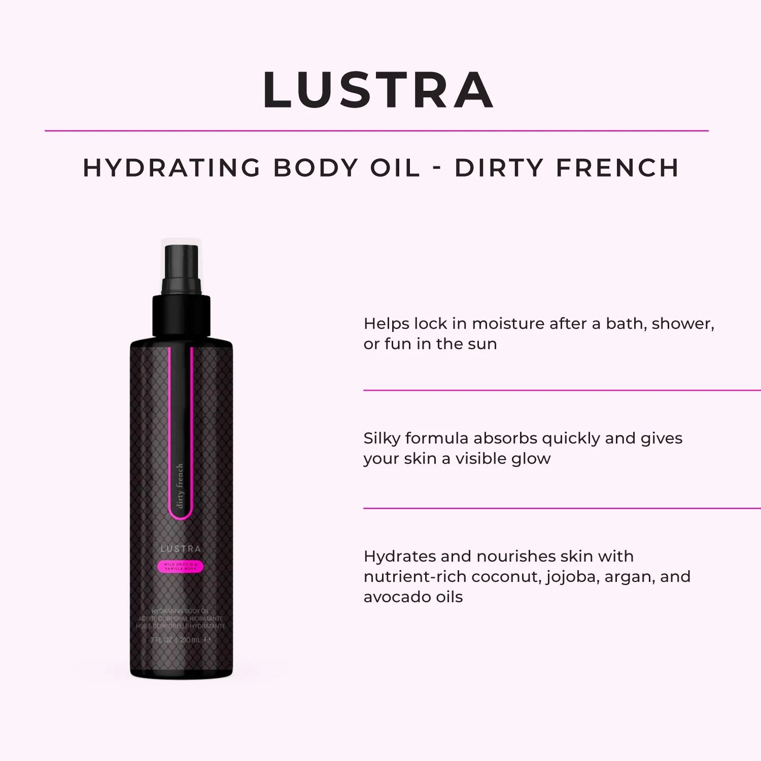 Body Dew Lustra Hydrating Oil