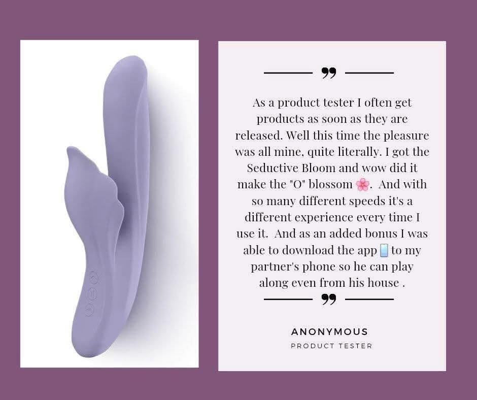 Seductive Bloom App Enabled Toy