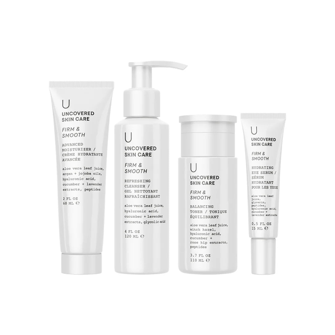 Uncovered Skincare Firm & Smooth Set