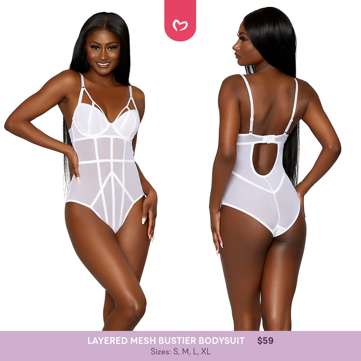Isle Be Yours White Sculpting Bodysuit