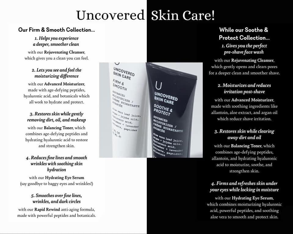 Uncovered Skincare Firm & Smooth Set